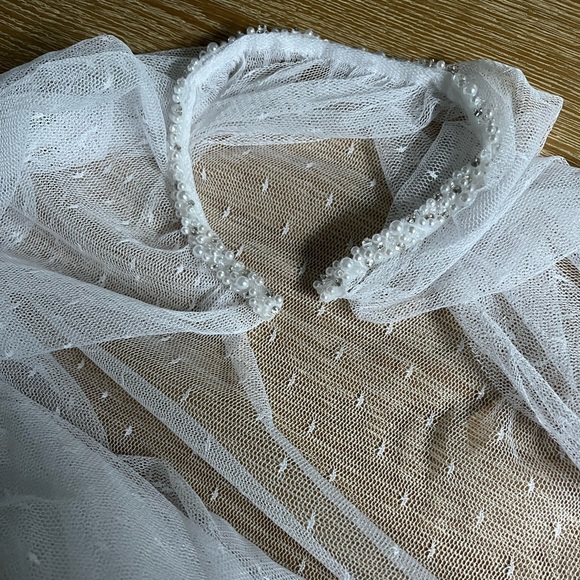 BHLDN Jenny Yoo Tory cape (brand new) - Picture 5 of 6